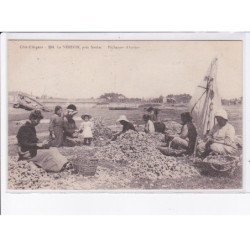 LE VERDON: pêcheuse d'huitres - très bon état