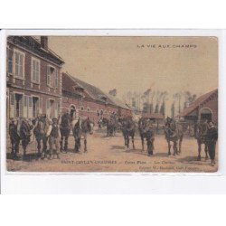 SAINT-JUST-en-CHAUSSEE: ferme pion, les chevaux, la vie aux champs - état