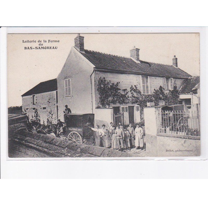 BAS-SAMOREAU: laiterie de la ferme - très bon état