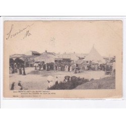 MONTALIVET-les-BAINS: avenue de l'océan un jour de fête - état