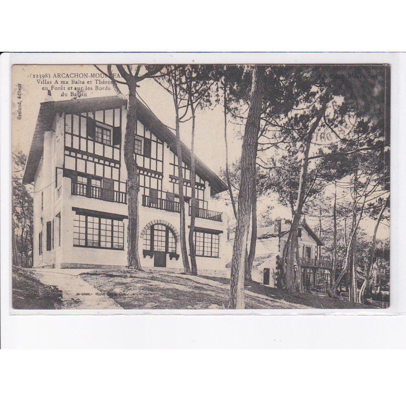 ARCACHON-MOULLEAU: villas à ma baïta et thérese en forêt et sur les bords du bassin - très bon état