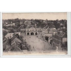 SIGNY L'ABBAYE : place - hôtel de ville - très bon état