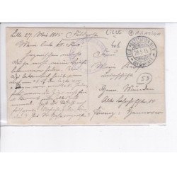 LILLE: aviation, cachet festung bahn-baukonpagnie - très bon état