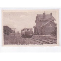 ERCUIS: la gare, la micheline - très bon état