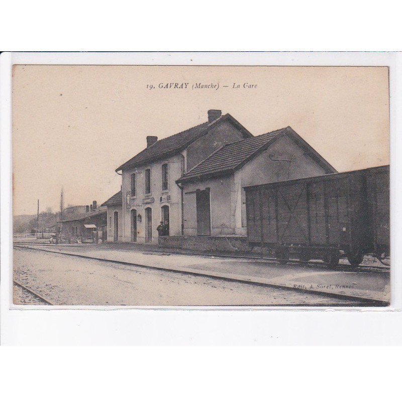 GAVRAY: la gare - très bon état