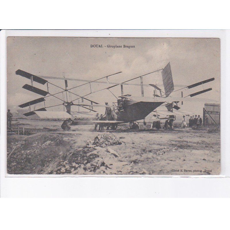 DOUAI: giroplane breguet - très bon état