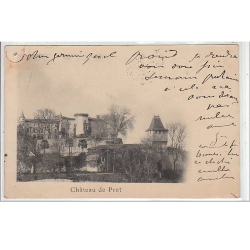 PRAT :  château de Prat - très bon état