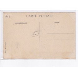 BERCK-PLAGE: aéroplane militaire de l'escadrille du crotoy venant d'attérir sur la plage - très bon état