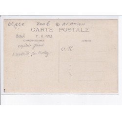 BERCK-PLAGE: capitaine Gérard, escadrille du crotoy, aviation - très bon état