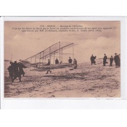 BERCK: berceau de l'aviation sur dunes de berck que firent les premiers essais sérieux de vol plané - très bon état