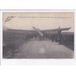 CALAIS: latham et son appareil gravissant la route du cap blanc nez pour y effectuer son premier vol - très bon état