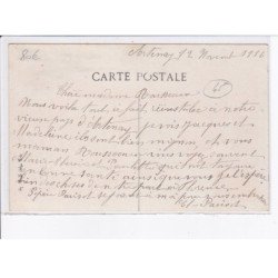 ARTENAY: route de chartres, passage d'un dirigeable - très bon état