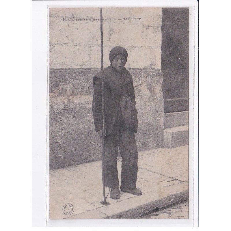 TOURS: les petits métiers de la rue, ramoneur - état