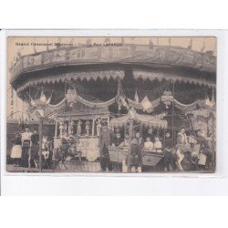 INDRE ET LOIRE: grand carrousel moderne, direction Paul Lafarge, manège - très bon état