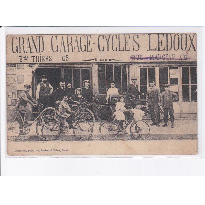 THIERS: grand garage-cycles ledoux, cyclisme - état