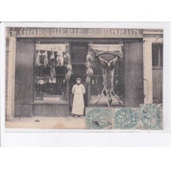 TOURS: charcuterie saint-martin, 99 rue des halles, bonnet successeur - état