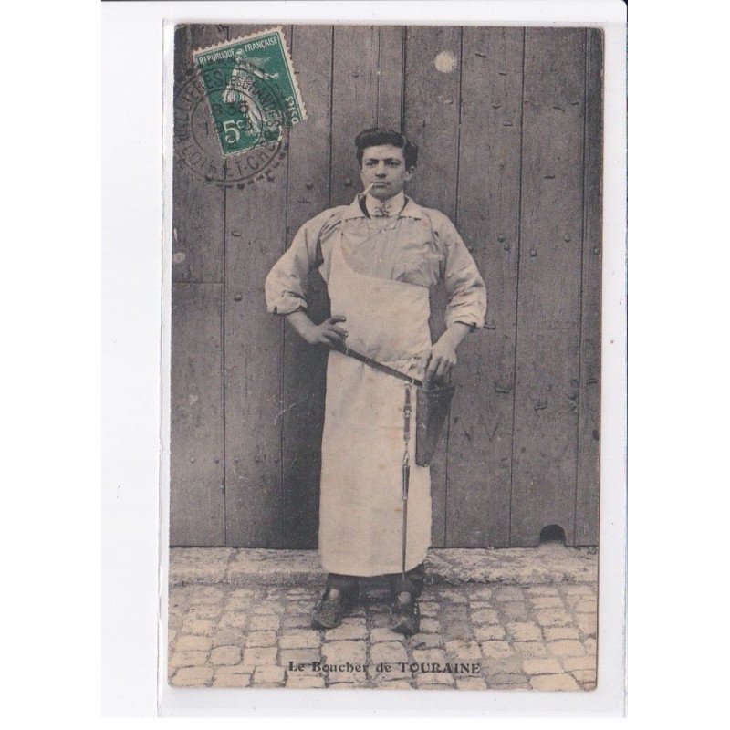 INDRE-et-LOIRE: le bouccher de touraine - très bon état