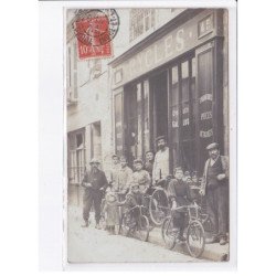INDRE-et-LOIRE: cycles, fournitures pièces détachées, 45 rue des halles, compagnon - état