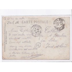 INDRE-et-LOIRE: cycles, fournitures pièces détachées, 45 rue des halles, compagnon - état