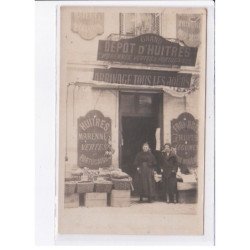 TOURS: grand dépôt d'huîtres, arrivage tous les jours, marennes vertes et portugaises - très bon état