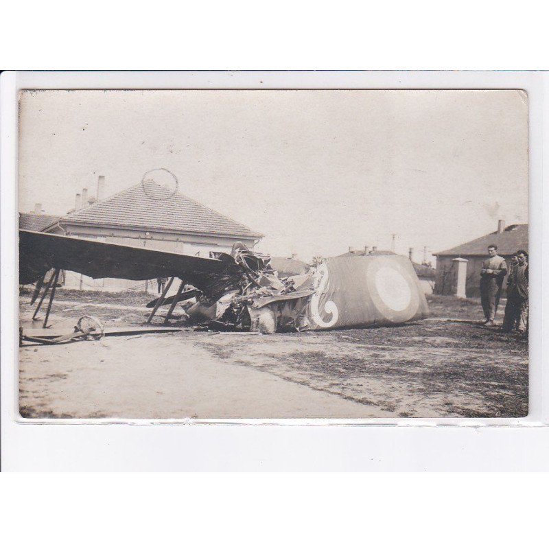 AVIATION: accident, chute du caporal Guerin - très bon état