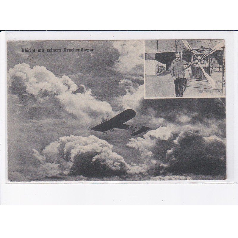 AVIATION: avion, Blériot mit seinem brachenilieger - très bon état