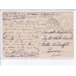 AIN: Kimmerling sur monoplan "sommer" type circuit européen autographe cachet bourgoin aviation - très bon état