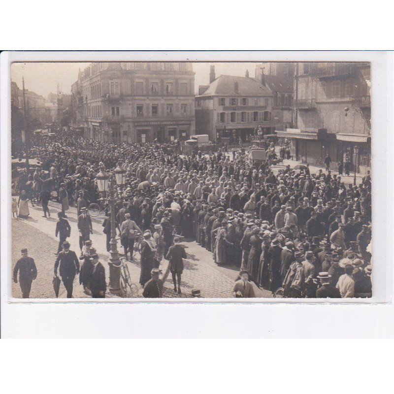 BELFORT: enterrement de charles pegoud, aviation - très bon état