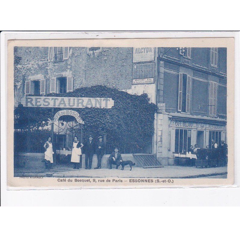 ESSONNES: café du bosquet 9 rue de paris, restaurant - état