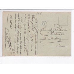 FRANSSART: café de la gare d'hattencourt, passage à niveau - très bon état