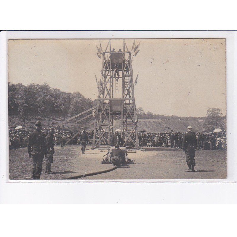 LE CREUSOT: pompiers, concours de pompes - très bon état