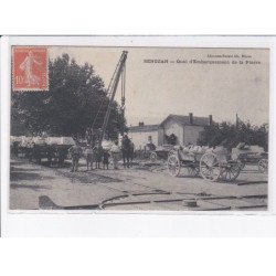 SENOZAN: quai d'embarquement de la pierre - très bon état