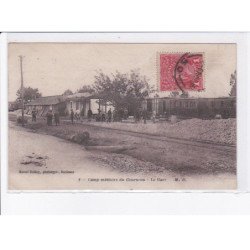 COURNEAU: camp militaire, la gare - très bon état