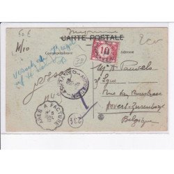 ANDERNOS-les-BAINS: la gare, locomotive - très bon état