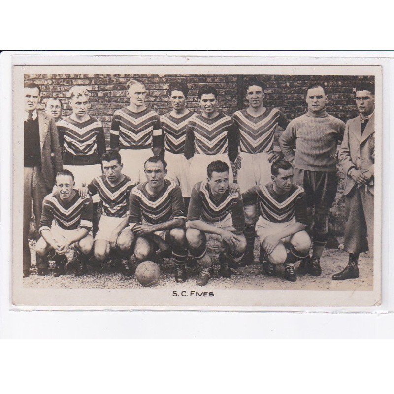 LILLE: football, S.C. Fives, sports - très bon état