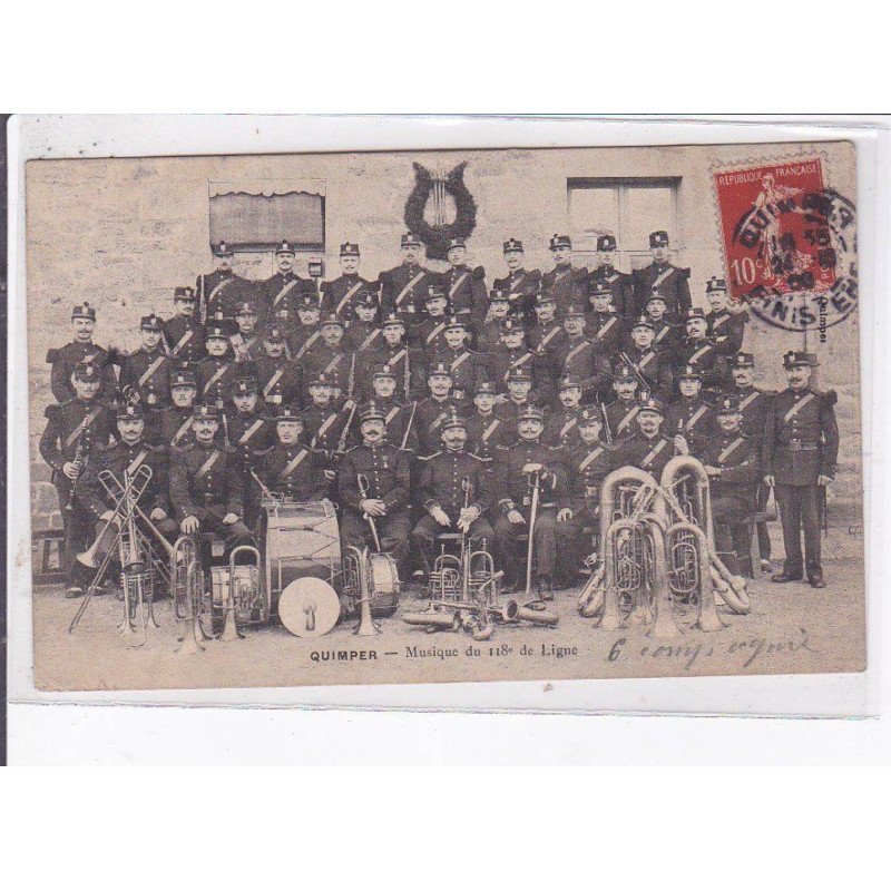 QUIMPER: musique du 118e de ligne - très bon état