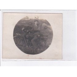 Moto, motard - état (coupée)