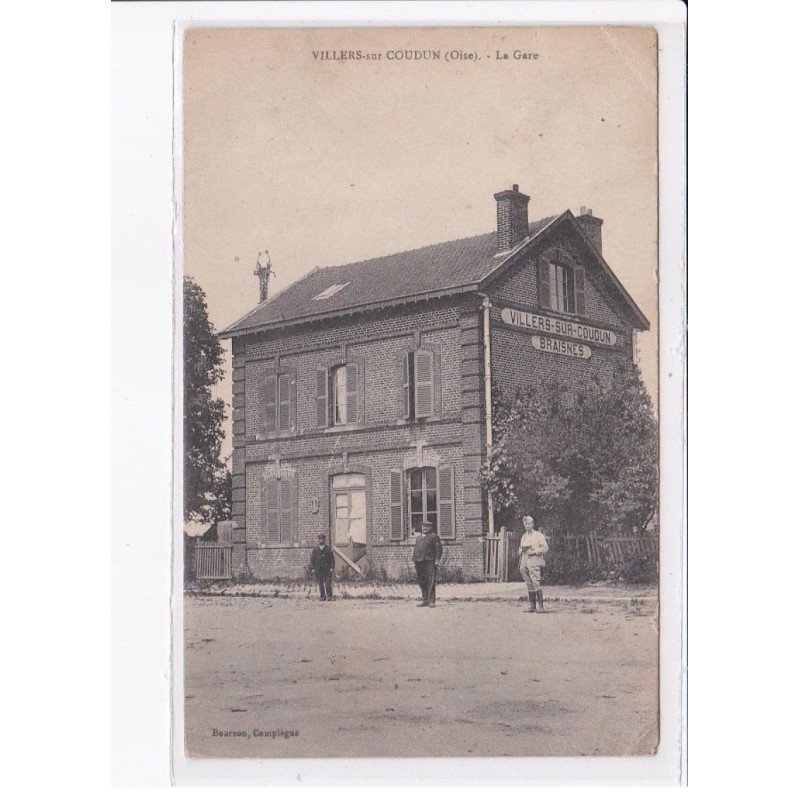 VILLERS-sur-COUDUN: la gare - état