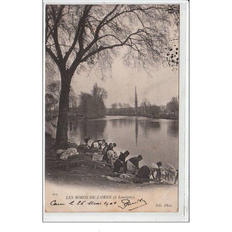 LOUVIGNY : les bords de l'Orne - très bon état