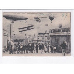 SARS-POTERIE: grand meeting d'aviation & fête aérostatique, dirigeable, planeur, avion, ballon rond - très bon état