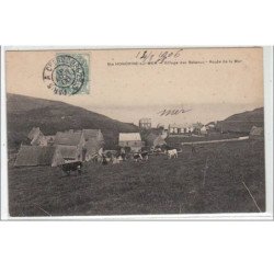 SAINTE HONORINE SUR MER : village des bateaux - route de mer - très bon état