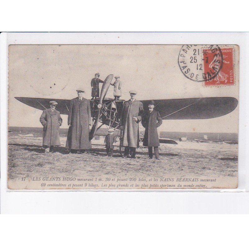 AVIATION: les géants hugo, avion, les nains béarnais - très bon état