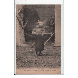 LA NORMANDIE : TYPES ET COSTUMES : une vachère du Bessin - très bon état