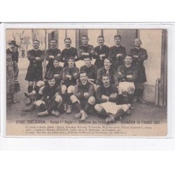 TOULOUSE: stade toulousain, équipe 1er rugby, champion des pyrénées 1913, champion de france 1912 - très bon état