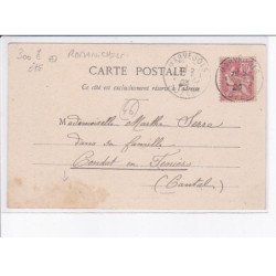 MARVEJOLS: caravane de roulotiers, romanichels - état