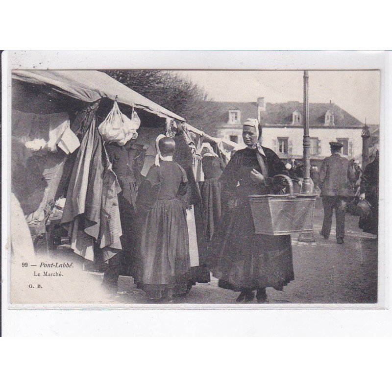 PONT L'ABBE: le marché - très bon état