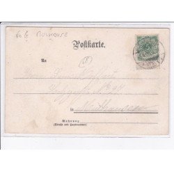 MULHOUSE: sangerbundesfest pfingsten 1900 - très bon état
