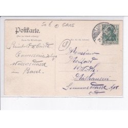 SAINT-LUDWIG: gruss aus, hôtel stadt paris, station, gare, brasserie von P. Freund - très bon état