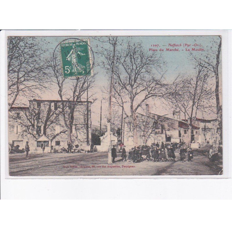 NEFFIACH (Nefiach): place du marché, le moulin - très bon état