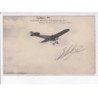 AVIATION: autographe E. Helen, concours militaire 1911 monoplan nieuport au vol - très bon état